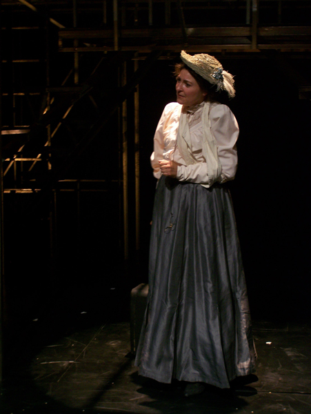 Emma Goldman from Sondheim's Assassins, costume design by Katharine Tarkulich