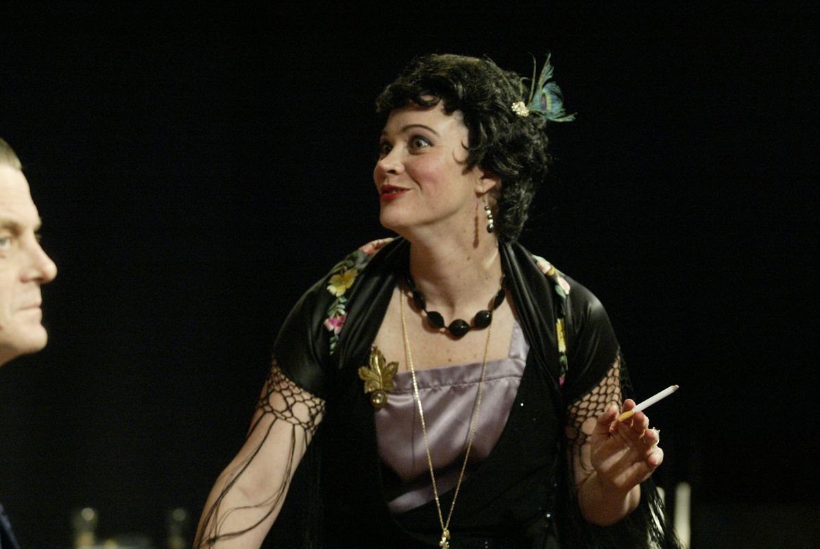 Myra Arundel in Hay Fever, 1920s costume design by Katharine Tarkulich