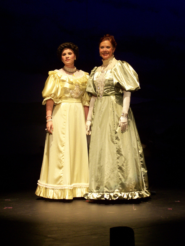 Claire and Alice in The Secret Garden, costume design by Katharine Tarkulich
