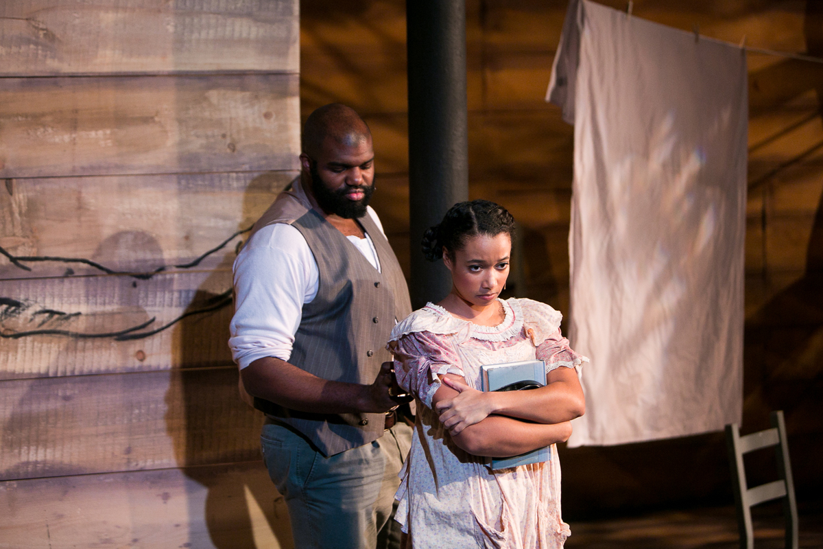 Old Mister and Nettie in The Color Purple, costume design by Katharine Tarkulich
